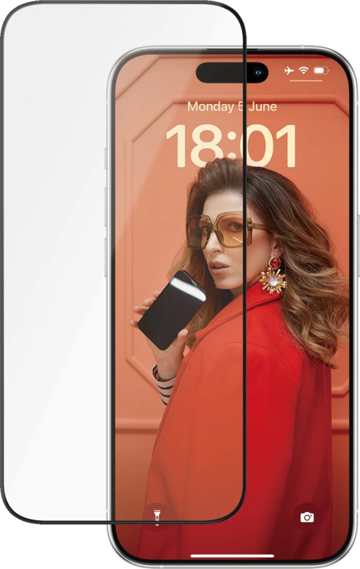 PanzerGlass Ceramic iP 15 Pro Scrn Prot.