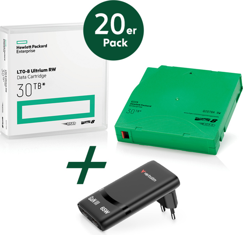 HPE LTO-8 Ultrium PROMO 20 St