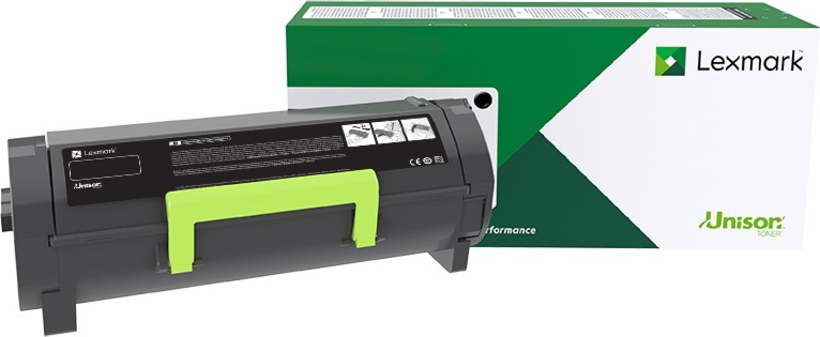 Tóner Lexmark 58D2000, negro