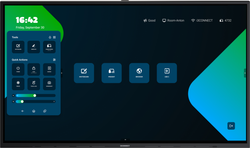 i3CONNECT ASPEN 4 - 86 Touch Display