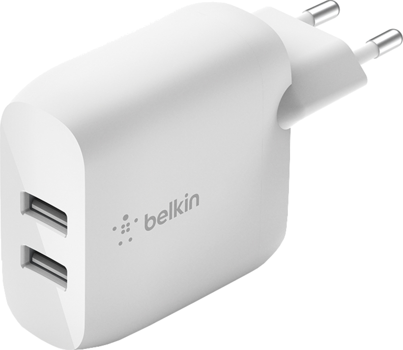 Belkin 24W Dual USB-A Wall Charger