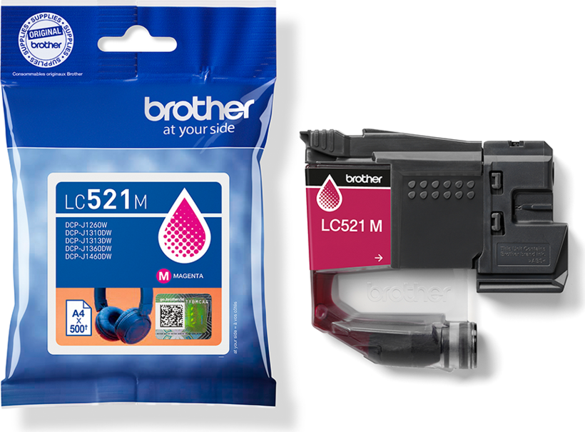 Brother LC521M Ink Magenta