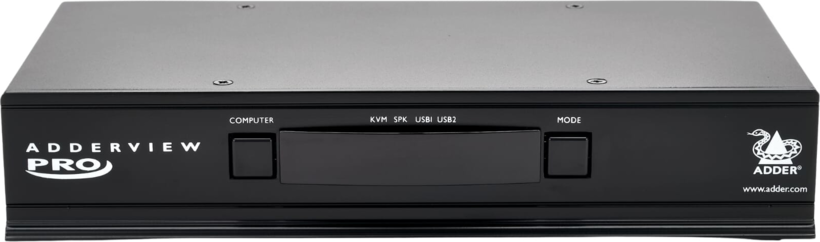 ADDER KVM Switch DVI-I 4-port