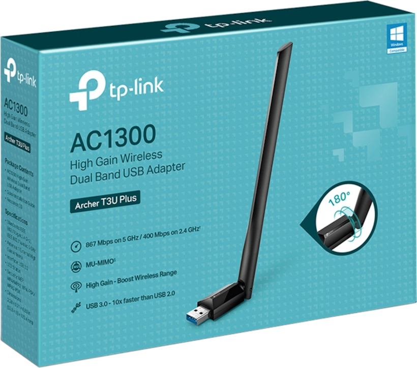 TP-LINK Archer T3U Plus WLAN USB Adapter