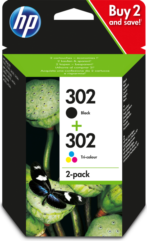 HP 302 Tinte Multipack