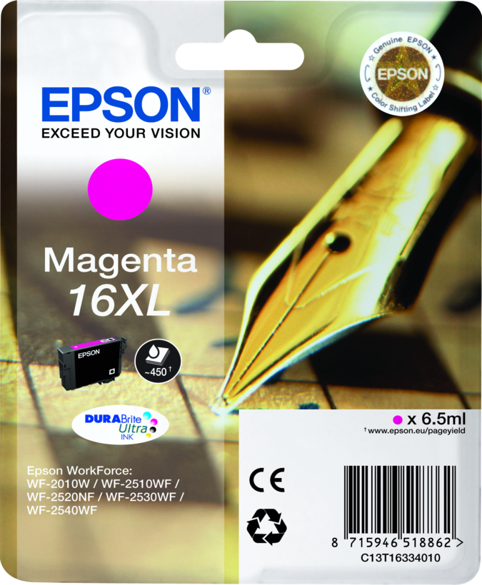 Epson 16XL Tinte magenta