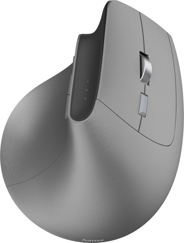 Hama EWM-700R Vertical Mouse Grey