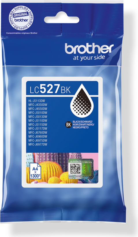 Brother LC527BK Tinte schwarz