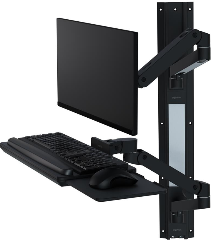 System naścienny Ergotron LX Pro czarny