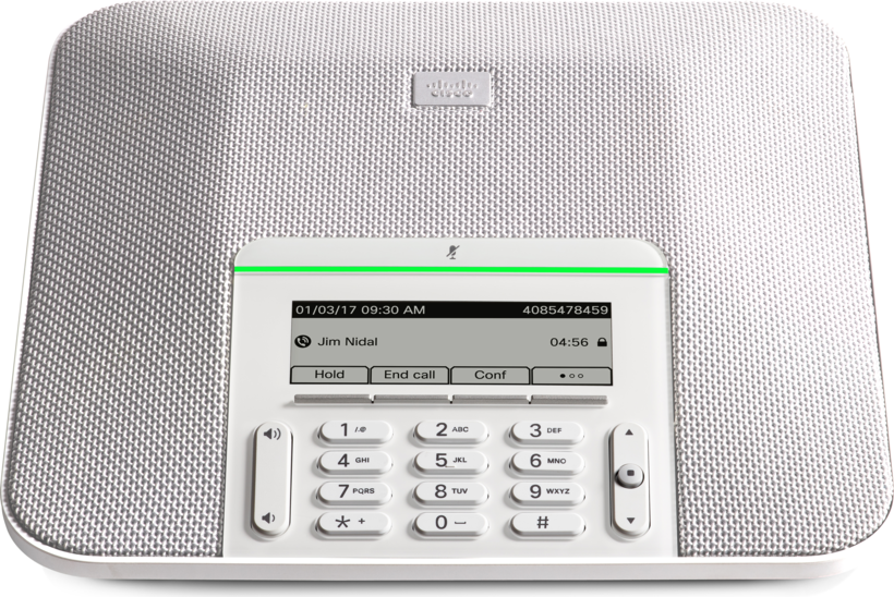 Téléphone conférence Cisco 7832, blanc