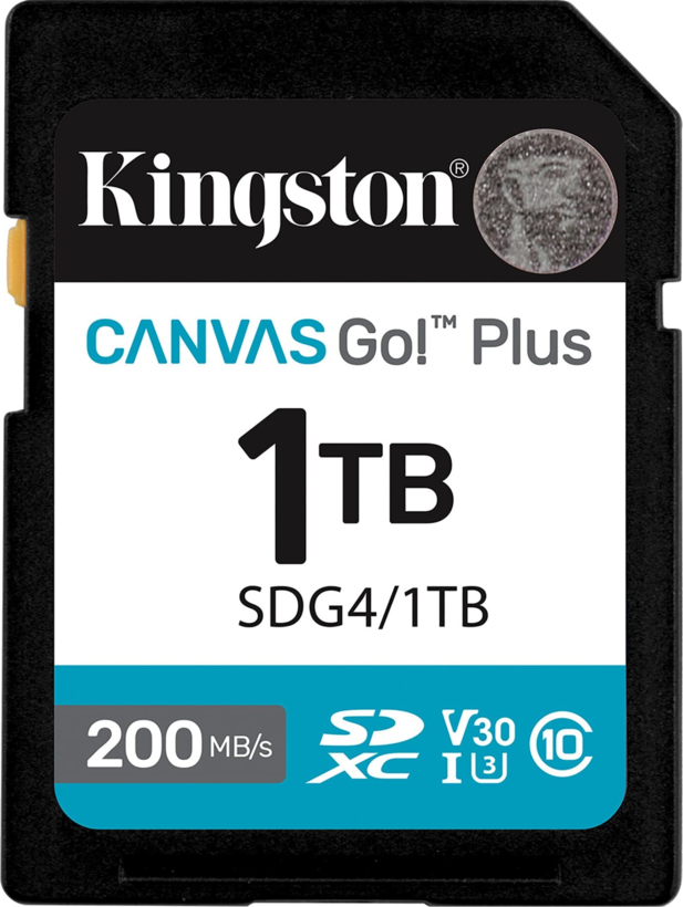 Kingston Canvas Go! Plus SDG4 1 TB SDXC
