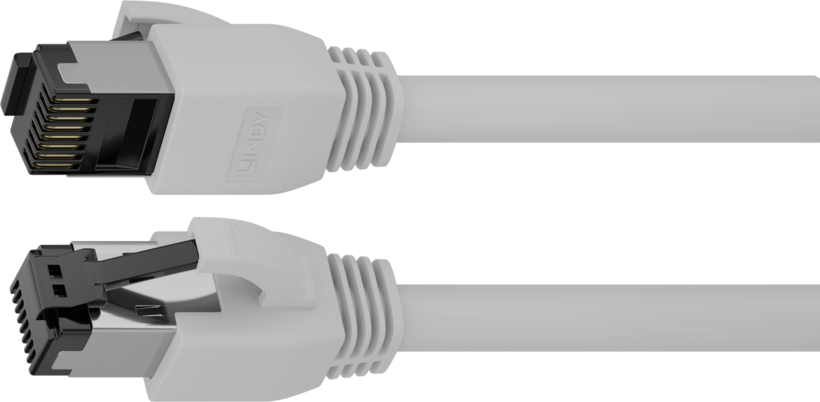 Patch Cable RJ45 S/FTP Cat8.1 1m Grey