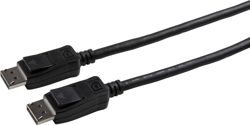 Kit câbles switch KVM 2x DisplayPort+USB