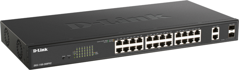 D-Link DGS-1100-26MPV2 PoE Switch