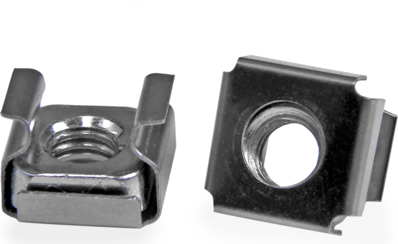 Cage Nuts M6 100 Pcs.