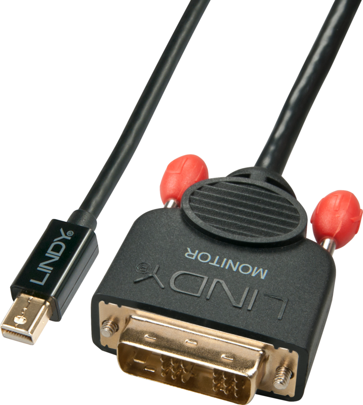 Cable Mini DisplayPort/m-DVI-D/m 2m
