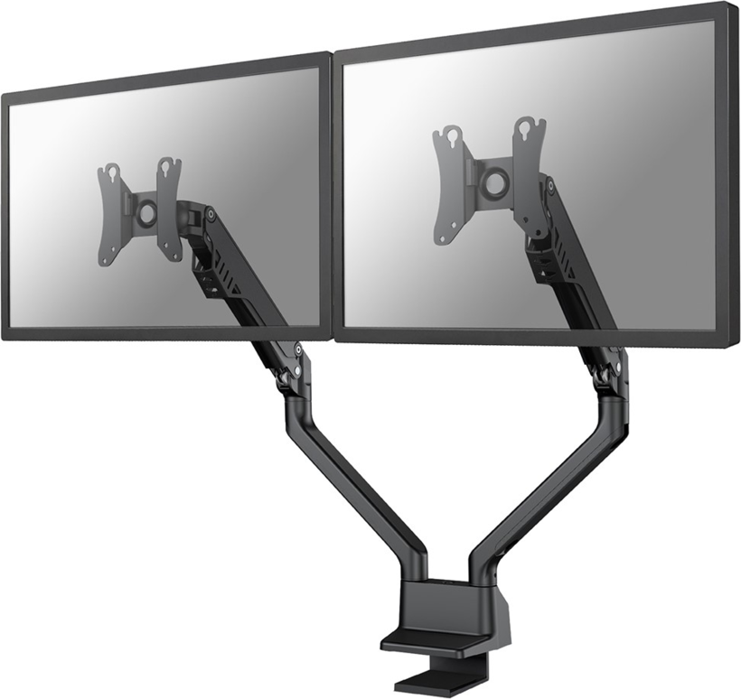Neomounts Dual Desk Monitor Arm Black