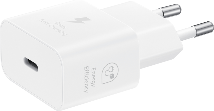 Adaptador carga Samsung 25 W USB-C bl.