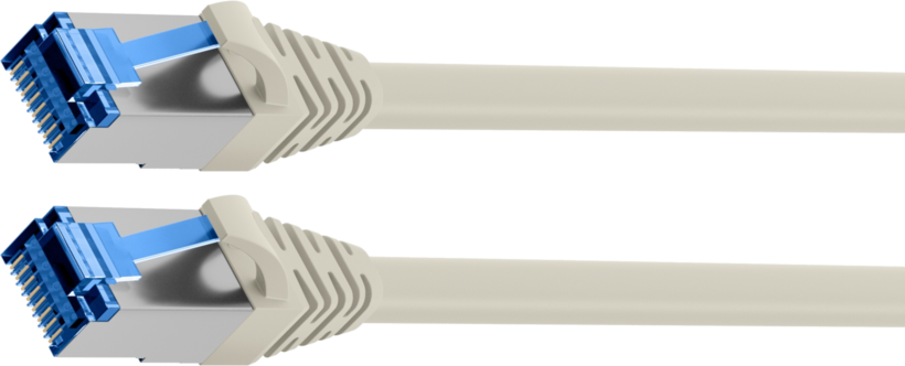 Patchkabel RJ45 S/FTP Cat6a 3 m grau