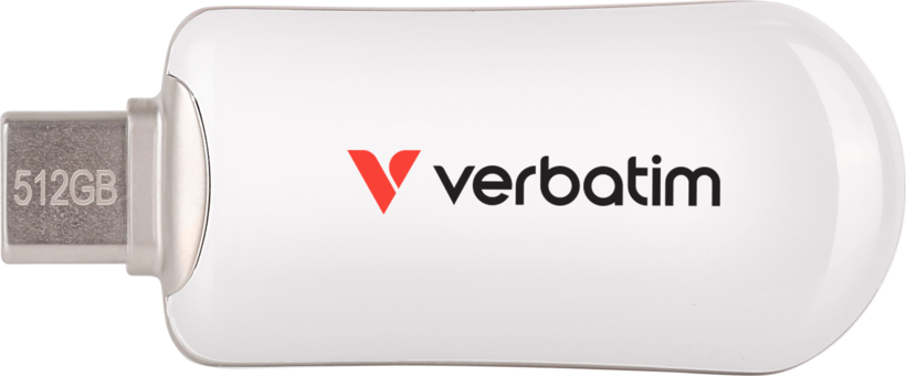 Verbatim Plectra Flash Drive 512GB White