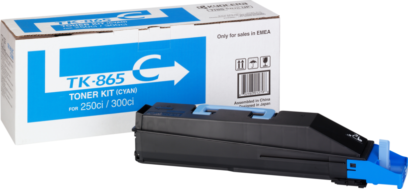 Kyocera TK-865C Toner Kit Cyan