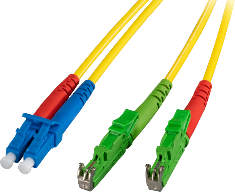LWL Duplex Patchkabel E2000-LC 1 m 9 µ