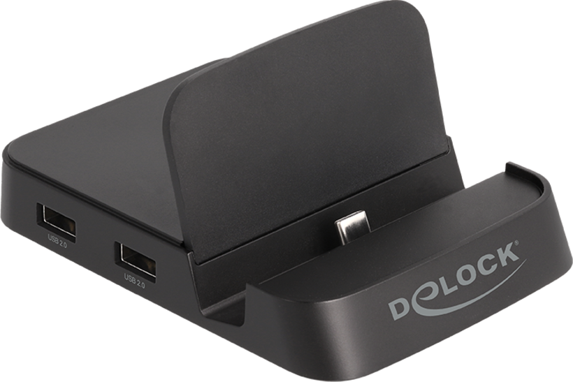 Station accueil smartphone Delock USB-C