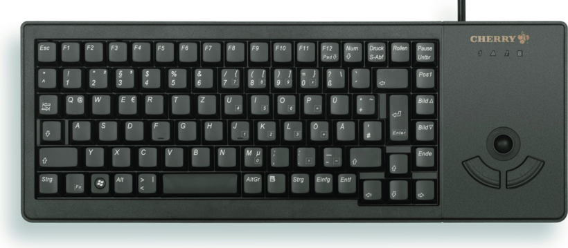 CHERRY G84-5400 XS Trackball Keyboard Bl