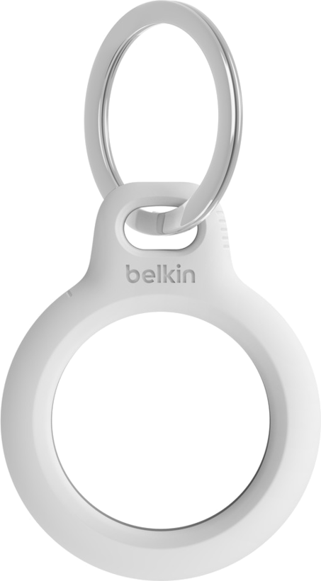 Belkin AirTag Key Ring White