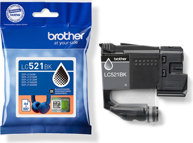 Encre Brother LC521BK noir