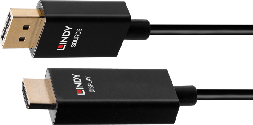 LINDY DisplayPort - HDMI Active Cable 2m