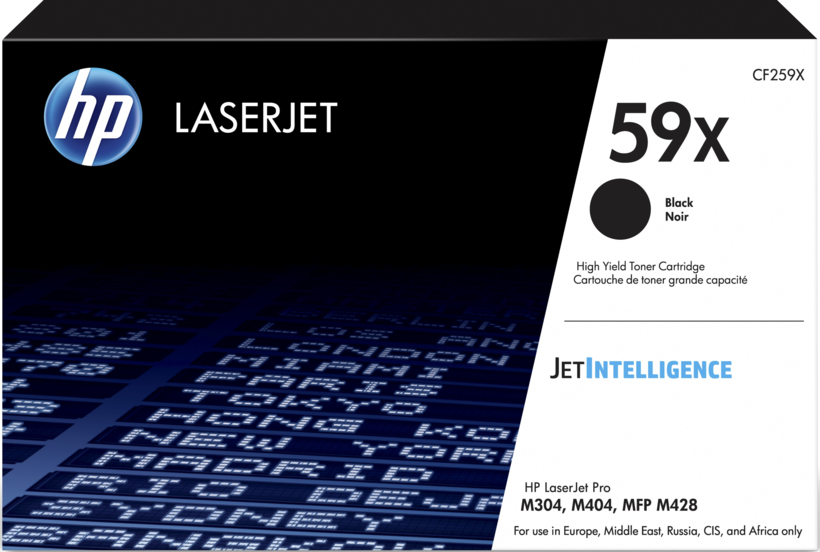 HP 59X Toner schwarz