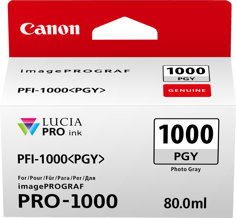 Encre Canon PFI-1000PGY, gris photo