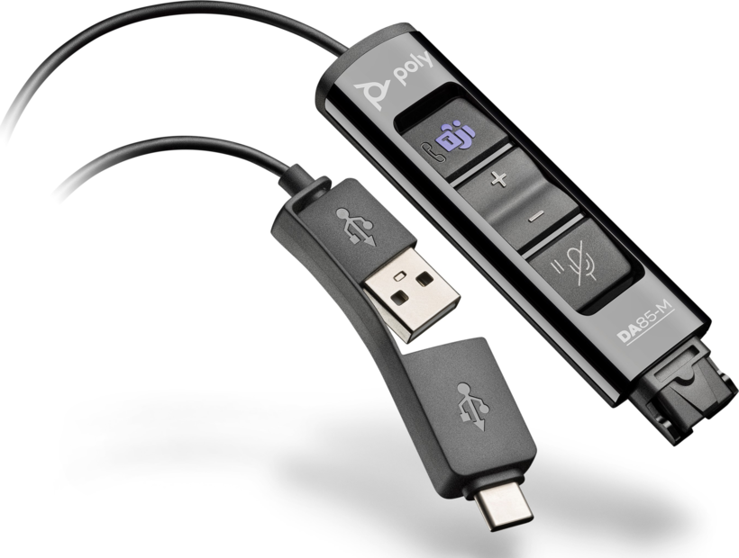 Poly DA85 MST QD Headset Adapter