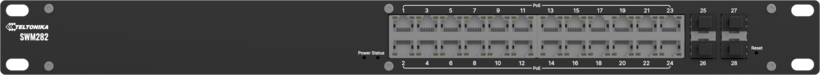 Teltonika SWM282 PoE+ Managed Switch