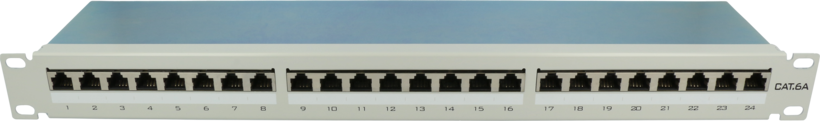 Panneau de brassage RJ45 LSA+ x24 Cat6a