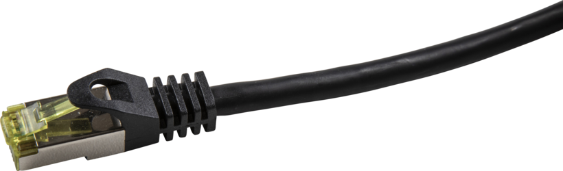 Patch Cable Cat6a S/FTP 0.5m Black