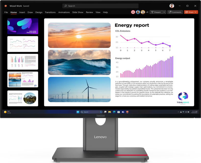 Lenovo ThinkVision P24Q-40 Monitor
