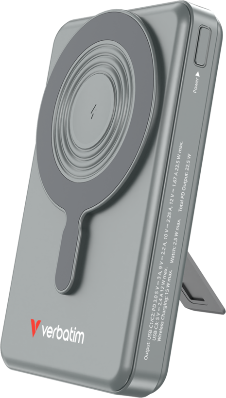 Verbatim Qi 10,000mAh 3xUSB-C Powerbank