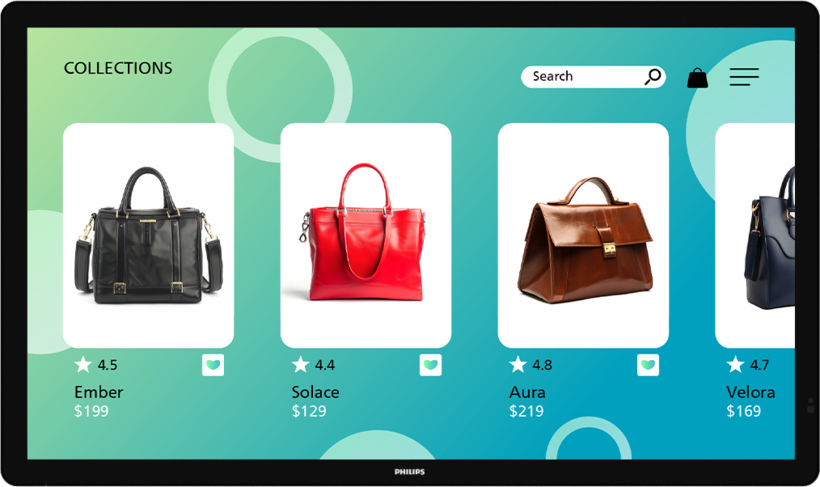 Philips 32BDL3751T Touch Display