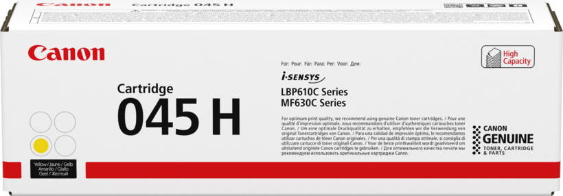 Canon 045 H Toner gelb