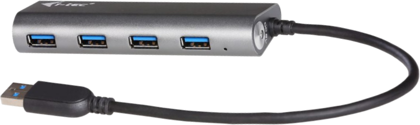 Hub USB 3.0 i-tec Metal 4-portowy