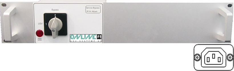 ONLINE Manual Bypass 2kVA Rack