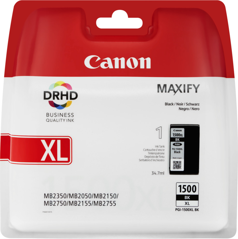 Canon PGI-1500XL BK Ink Black
