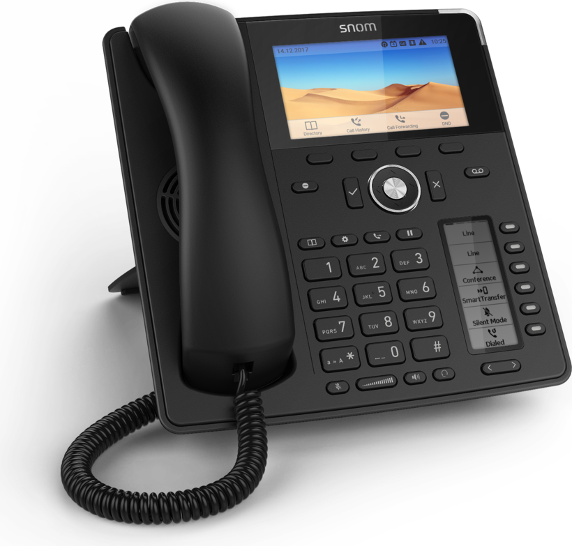 Snom D785 IP Desktop Telefon schwarz