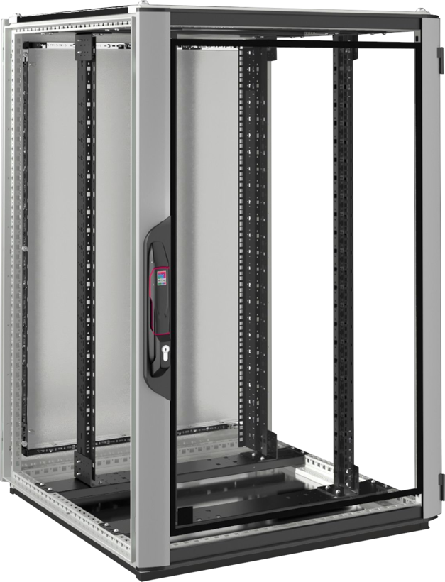Rittal VX IT Rack 24U,Glastür 600x600