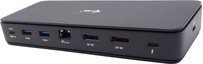 i-tec Thunderbolt4 - 2xDisplayPort dokk.