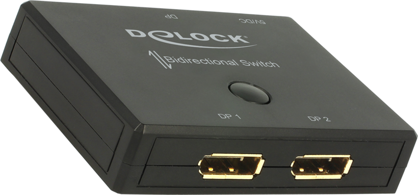 Delock DP Splitter/Selector 1:2/2:1