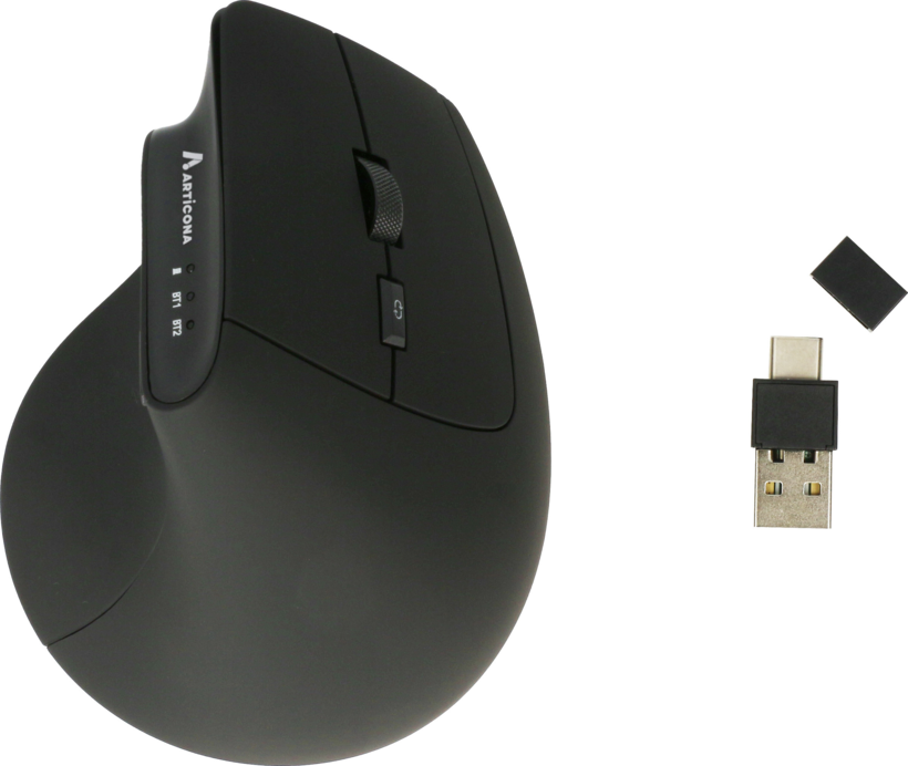 ARTICONA ergo BT + USB A/C Maus schwarz