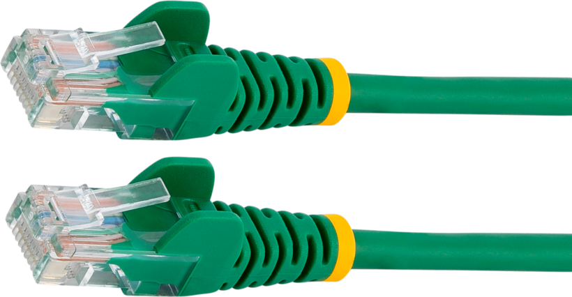 Patchcable RJ45 U/UTP Cat5e 0,5 m Green